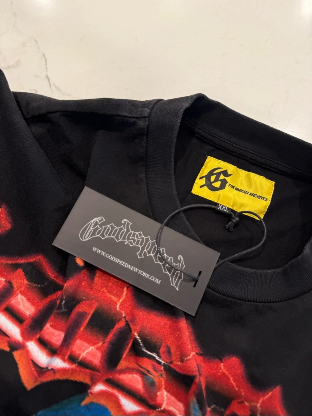 Godspeed ‘Fear None’ Tee, Size XXL, NWT